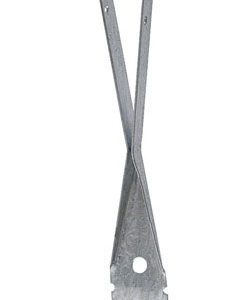 Simpson Strong-Tie ZMax 13.25 in. H X 1.25 in. W 18 Ga. Steel Mudsill Anchor