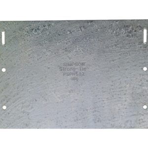 Simpson Strong-Tie ZMax 8 in. H X 5 in. W 16 Ga. Galvanized Steel Nail Plate Zmax