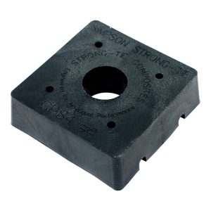 Simpson Strong-Tie 1 in. H X 3.25 in. W Plastic Composite Base