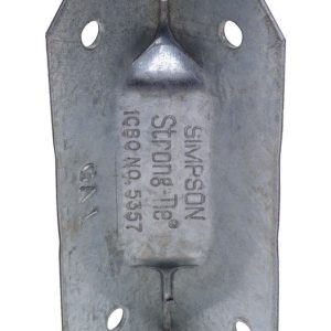 Simpson Strong-Tie 1 in. W X 2.8 in. L Galvanized Steel Gusset Angle