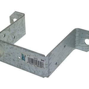 Simpson Strong-Tie ZMax 6.31 in. H X 1.5 in. W 14 Ga. Steel Deck Post Tie