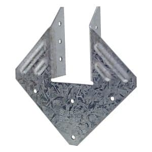 Simpson Strong-Tie 4 in. H X 4 in. W 18 Ga. Galvanized Steel Hurricane Tie