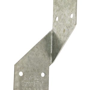 Simpson Strong-Tie 4.63 in. H X 1.69 in. W 18 Ga. Galvanized Steel Hurricane Tie