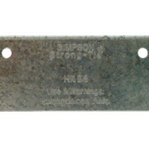 Simpson Strong-Tie 6 in. H X 0.13 in. W 12 Ga. Galvanized Steel Strap
