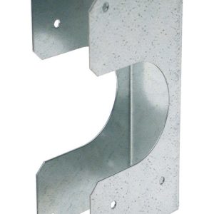 Simpson Strong-Tie 6 in. H X 1.56 in. W 16 Ga. Galvanized Steel Stud Shoe