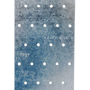 Simpson Strong-Tie 7 in. H X 0.04 in. W X 3.1 in. L Galvanized Steel Tie Plate