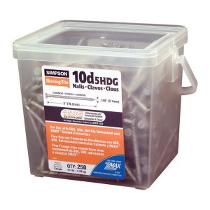 Simpson Strong-Tie 10D 3 in. Wood Joiner Hot-Dipped Galvanized Steel Nail Round Head 5 lb