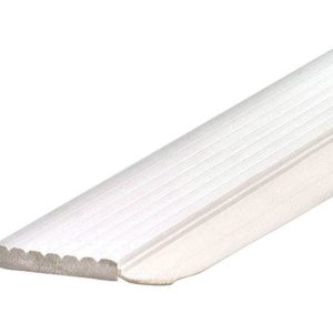 M-D White Vinyl Weather Stripping For Garage Door 9 ft. L X 2-13/16 in.
