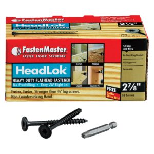 FastenMaster HeadLok 2-7/8 in. L Spider Flat Head Deck Screws 50 pk