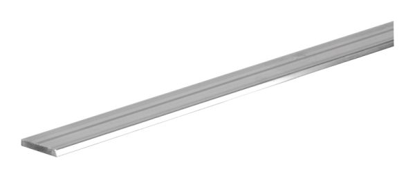 Boltmaster 0.0625 in. X 1.25 in. W X 3 ft. L Weldable Aluminum Flat Bar 1 pk