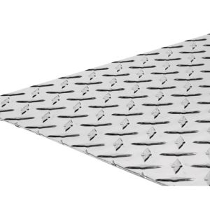 Boltmaster 0.1 in. X 12 in. W X 24 in. L Bright Aluminum Tread Plate