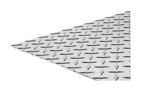 Boltmaster 0.1 in. X 12 in. W X 24 in. L Bright Aluminum Tread Plate