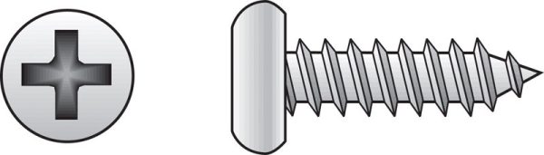 Hillman No. 10 X 1/2 in. L Phillips Pan Head Sheet Metal Screws 100 pk