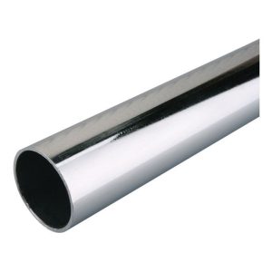 Knape & Vogt Pro HD 72 in. L X 1-3/8 in. D Polished Chrome Steel Closet Rod