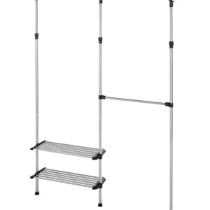 Whitmor 76 in. H X 10 in. W X 50 in. L Plastic/Steel Closet Organizer