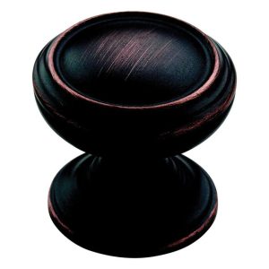 Amerock Revitalize Round Cabinet Knob 1-1/4 in. D 1-1/4 in. Oil Rubbed Bronze 1 pk