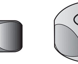 Hillman 10 in. Zinc-Plated Steel SAE Screw Nut 100 pk