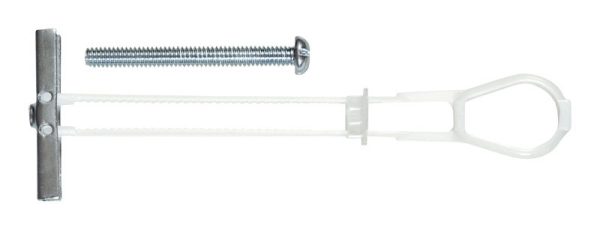 Hillman Rawl 1/4 in. D X 2-1/2 in. L Round Plastic RH Combo Strap Toggle 2 pk