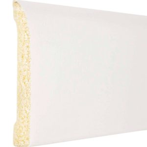 Inteplast Building Products 5/16 in. H X 8 ft. L Prefinished White Polystyrene Trim
