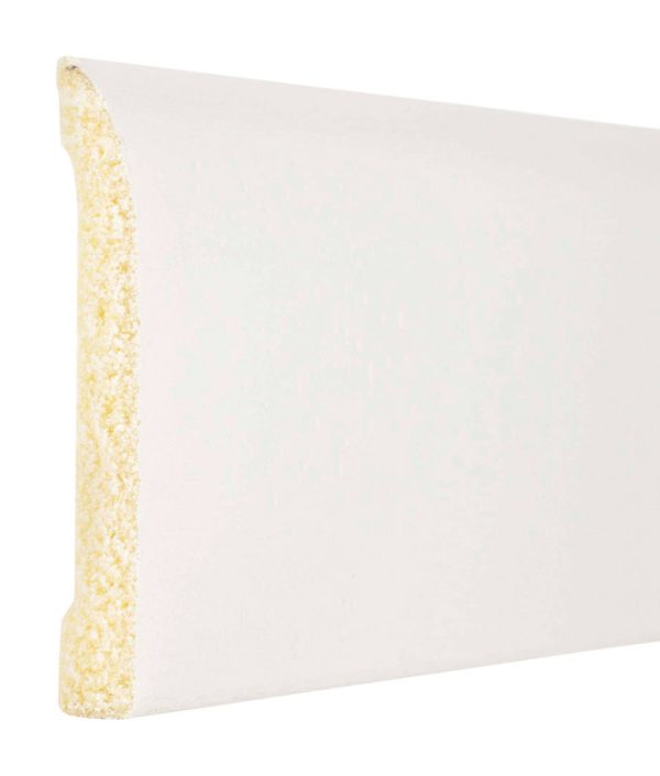 Inteplast Building Products 5/16 in. H X 8 ft. L Prefinished White Polystyrene Trim