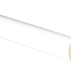 Inteplast Building Products 9/16 in. H X 8 ft. L Prefinished White Polystyrene Trim