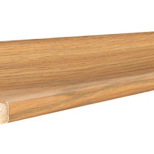 Inteplast Building Products 11/16 in. H X 8 ft. L Prefinished Majestic Oak Polystyrene Trim