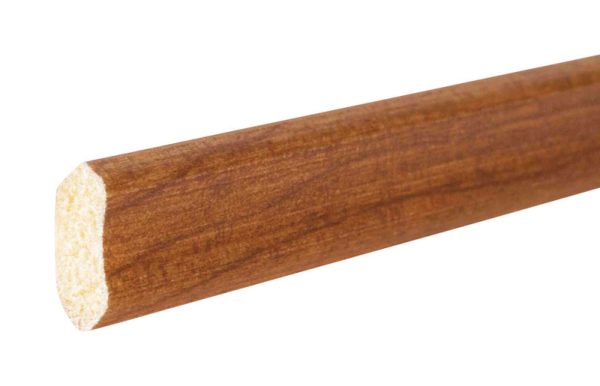 Inteplast Building Products 1/4 in. H X 8 ft. L Prefinished Russet Polystyrene Trim