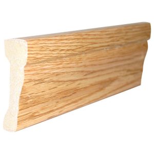 Inteplast Building Products 11/16 in. H X 7 ft. L Prefinished Majestic Oak Polystyrene Casing