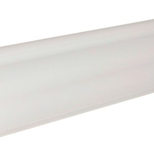 Inteplast Building Products 7/16 in. H X 8 ft. L Prefinished White Polystyrene Trim