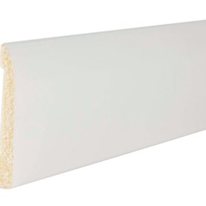 Inteplast Building Products 7/16 in. H X 7 ft. L Prefinished White Polystyrene Trim
