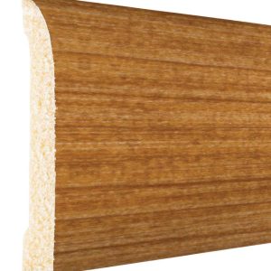 Inteplast Building Products 7/16 in. H X 8 ft. L Prefinished Russet Polystyrene Wall Base