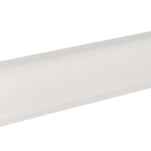 Inteplast Building Products 1/4 in. H X 8 ft. L Prefinished White Polystyrene Trim