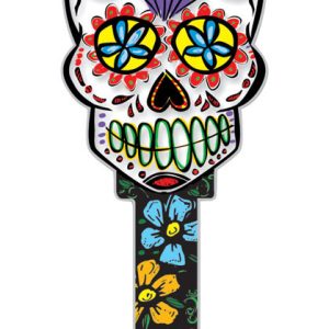 Lucky Line Key Shapes Sugar Skull House Key Blank KW1/11 Double For Kwikset