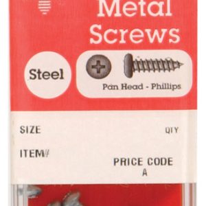 Hillman No. 14 X 3/4 in. L Phillips Pan Head Sheet Metal Screws 8 pk