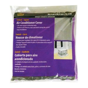 M-D 30 in. H X 34 in. W Square Outdoor Central Air Conditioner Cover