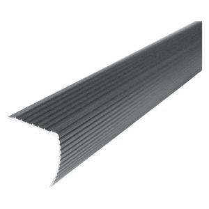 M-D Cinch 1-1/8 in. H X 36 in. L Prefinished Satin Nickel Aluminum Stair Edge