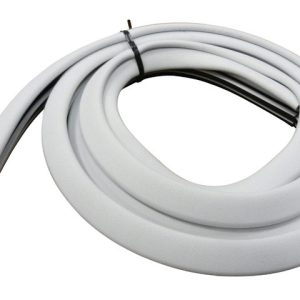 M-D White Rubber Weatherstrip For Doors 7 ft. L X 3/4 in.