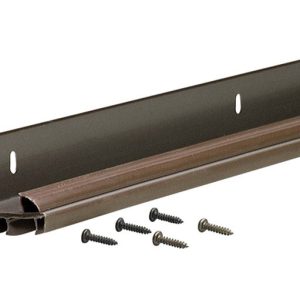 M-D Brown Vinyl Weatherstrip For Doors 3 ft. L X 1-5/8 in.