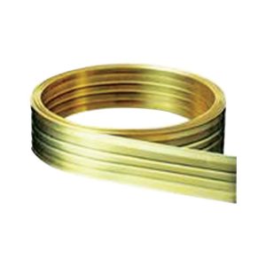 M-D Bronze Metal Weather Stripping For Door 17 ft. L X 1-1/8 in.