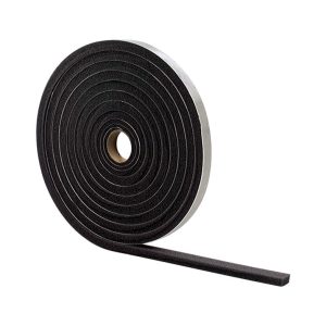 M-D Gray Foam Weather Stripping Tape For Doors and Windows 17 ft. L X 3/16 in.