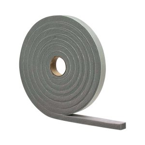 M-D Gray Vinyl and Foam Weather Stripping Tape For Doors 17 ft. L X 1/8 in.