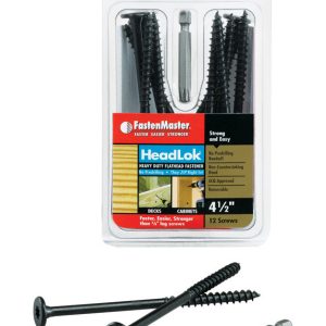 FastenMaster HeadLok No. 10 X 4.5 in. L Star Epoxy Wood Screws 12 pk