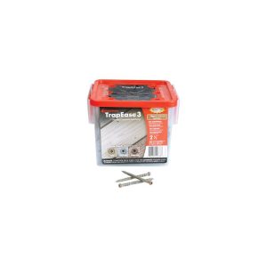 FastenMaster TrapEase 3 No. 10 X 2-1/2 in. L Torx Ttap Flat Head Composite Deck Screws 350 pk