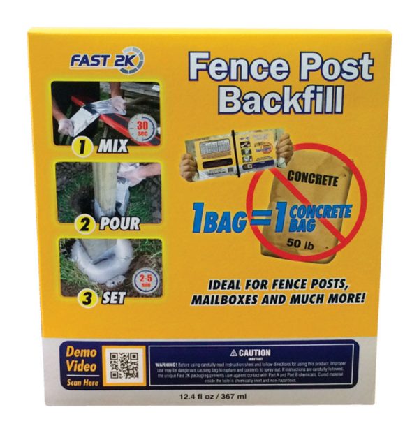 Fast 2K Fence Post Backfill 12.4 oz
