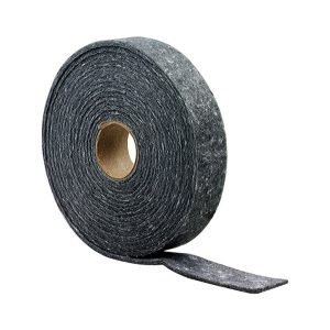 M-D Gray Felt Weatherstrip For Doors and Windows 17 ft. L X 3/16 in.