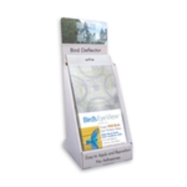 Artscape Clear Birds Eye View Indoor Window Film 4 in. W X 4 in. L