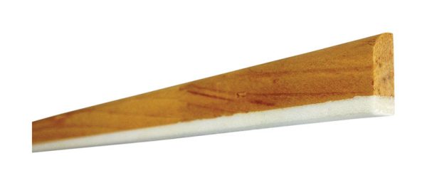 M-D Brown Wood/Foam Weather Stripping For Door 7 ft. L X 3/4 in.