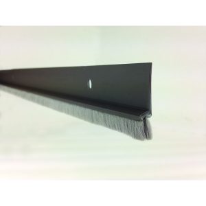 M-D Brown Vinyl Door Sweep For Door Bottom 3 in. L