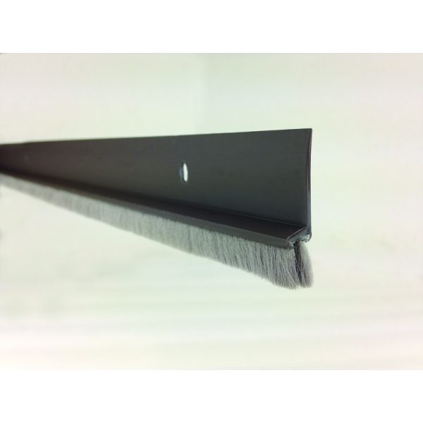 M-D Brown Vinyl Door Sweep For Door Bottom 3 in. L