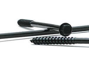 FastenMaster OlyLog No. 12 X 12 in. L Hex Drive Hex Head Log Home Fastener 250 pk